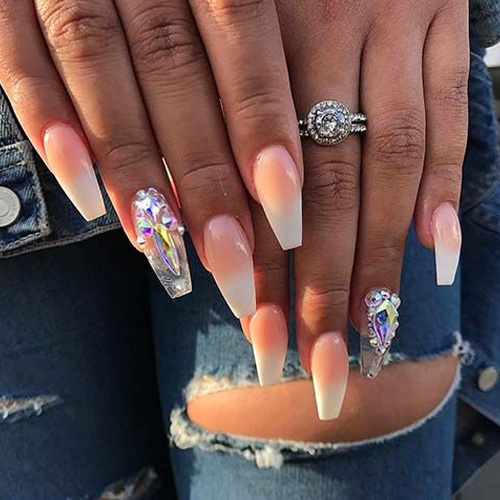 Best Ombre Nails for Fall - 55 Fall Ombre Nails for 2018 - FAVHQ.com